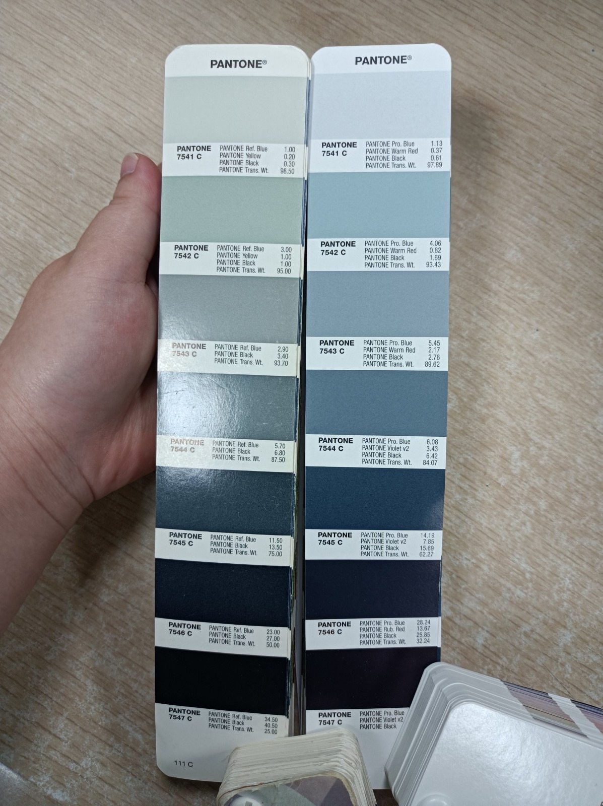 Pantone Formula Guide GP1601B Ink Formula Changed